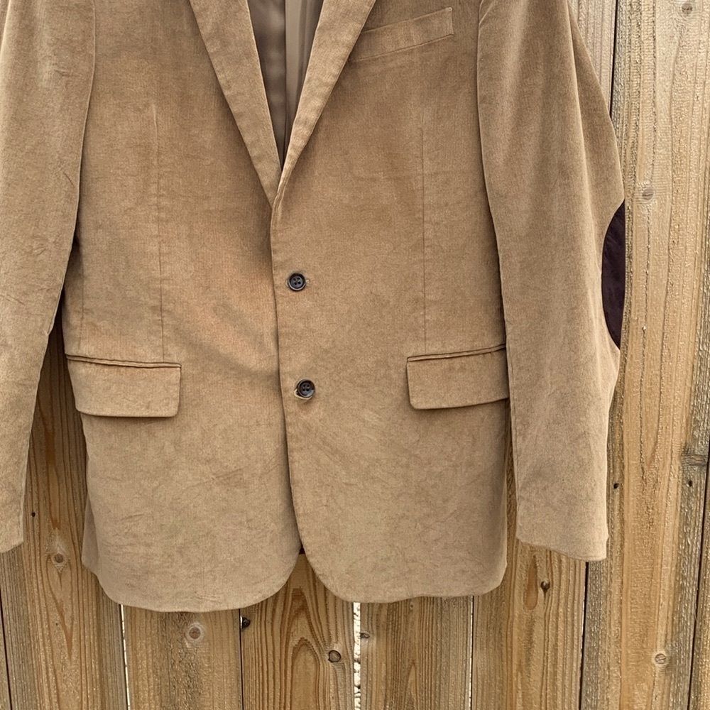 Take 50% OFF- Stafford Corduroy Men’s Classic Fit Sport Coat, Size-44L - Picture 6 of 13